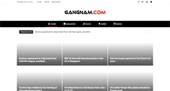 Desktop Screenshot of gangnam.com