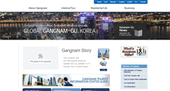 Desktop Screenshot of global.gangnam.go.kr