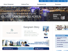 Tablet Screenshot of global.gangnam.go.kr
